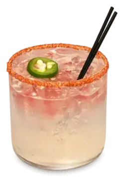 Mezcalita artesanal escarchada con chile en El Pariente